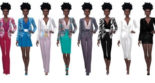 GP07 SUEDE JACKET at Sims4Sue