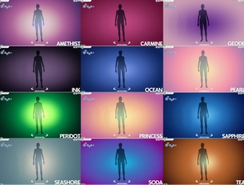 Gradient CAS Screen by Ahinana at Mod The Sims