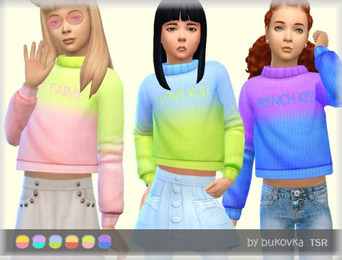 Gradient Sweater