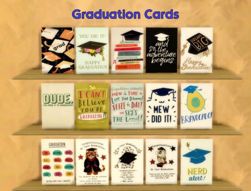 Graduation Cards [REQUIRES SEASONS]