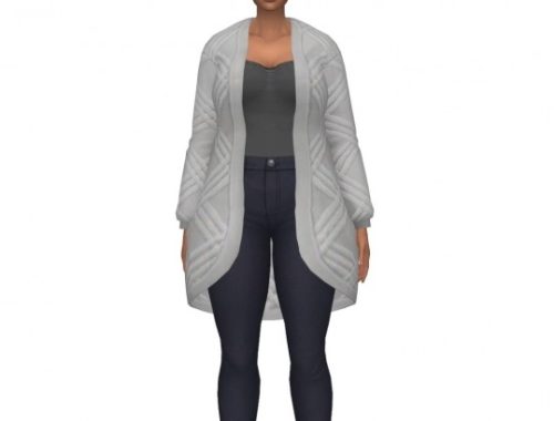 Grandpappy Separated Sweater at leeleesims1