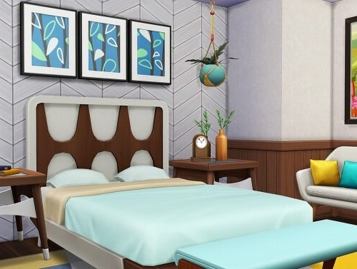 GRANDPARENTS’ MID-CENTURY MODERN HOME at Aveline Sims