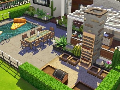 GRANDPARENTS’ MID-CENTURY MODERN HOME at Aveline Sims