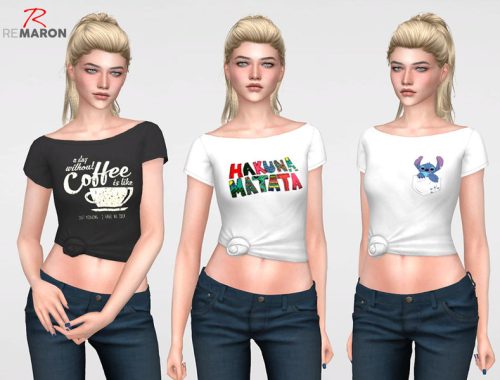 Graphic Blouse for Women - Backyard Needed