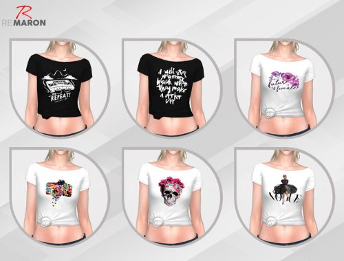 Graphic Blouse for Women - Backyard Needed