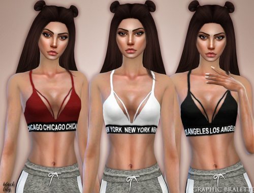 Graphic Bralette