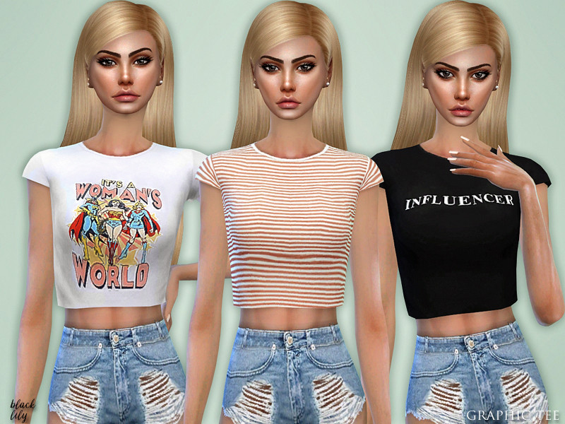 Graphic Tee - The Sims 4 Catalog
