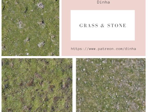 Grass & Stone Nº 8 / 9 / 10 at Dinha Gamer