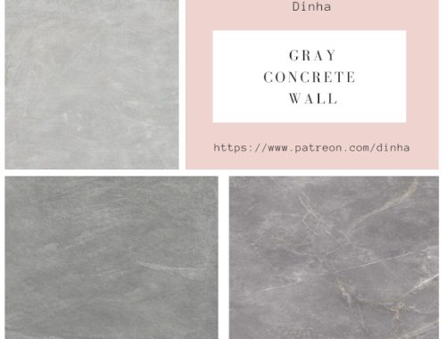 Gray Concrete Wall – 7 Swatches at Dinha Gamer