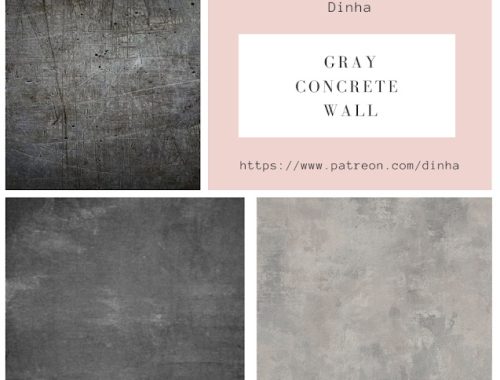 Gray Concrete Wall – 7 Swatches at Dinha Gamer