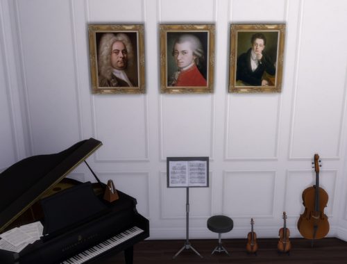Great Early Western Composers Portraits
