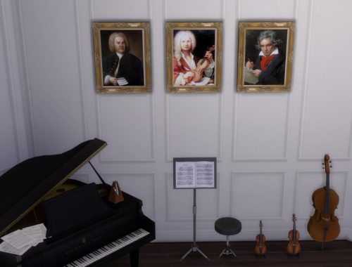 Great Early Western Composers Portraits