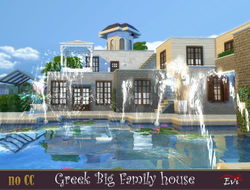 Greek Big Family Home