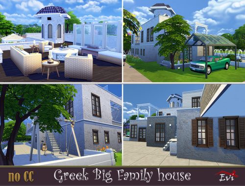 Greek Big Family Home
