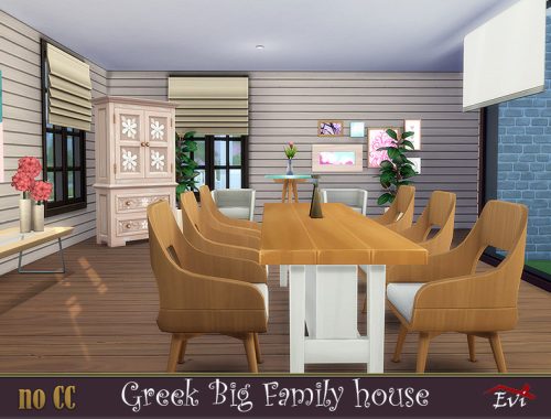Greek Big Family Home