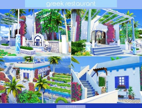 Greek Restaurant by Praline at Cross Design