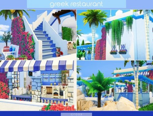Greek Restaurant by Praline at Cross Design