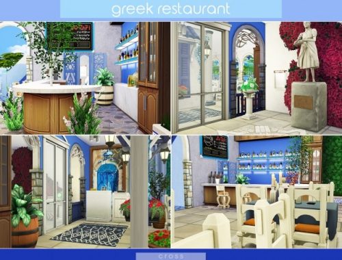 Greek Restaurant by Praline at Cross Design