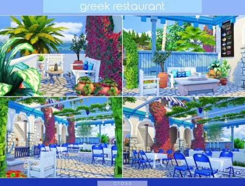 Greek Restaurant by Praline at Cross Design