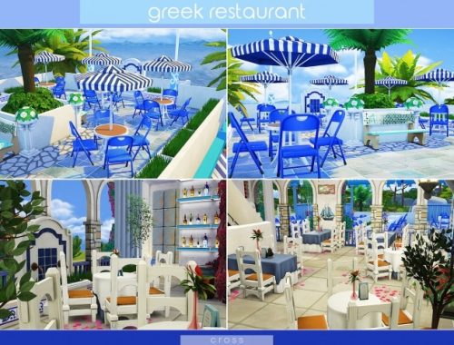 Greek Restaurant by Praline at Cross Design