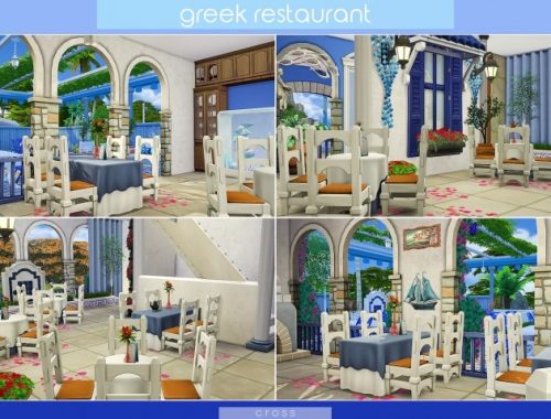Greek Restaurant by Praline at Cross Design