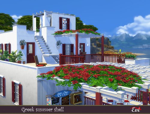 Greek summer shell