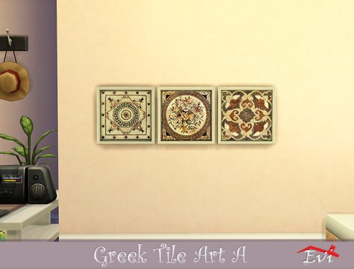 Greek Tile Art