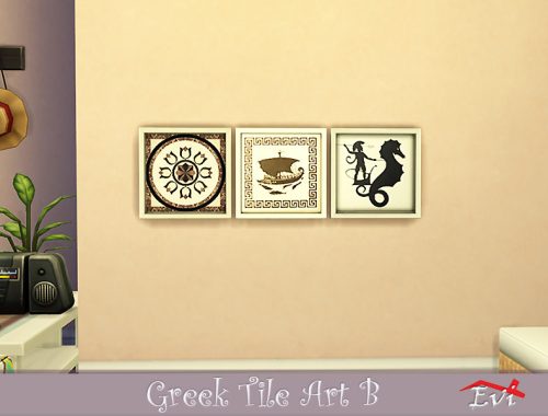 Greek Tile Art