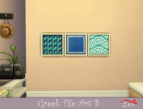 Greek Tile Art
