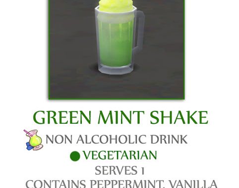 GREEN MINT SHAKE at Icemunmun
