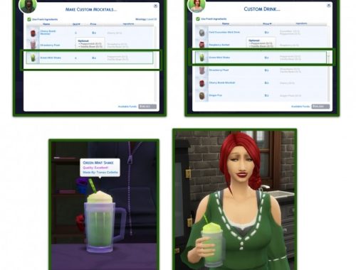 GREEN MINT SHAKE at Icemunmun