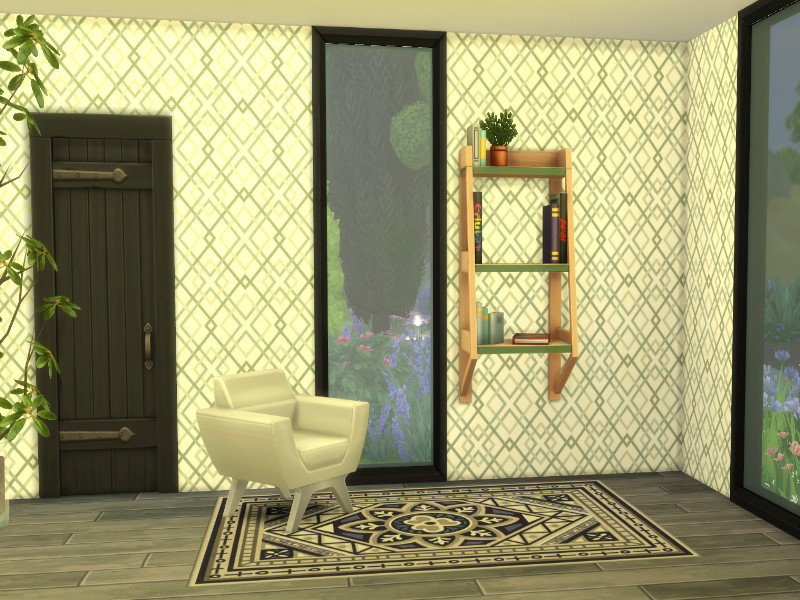 Green Wallpaper Collection - The Sims 4 Catalog