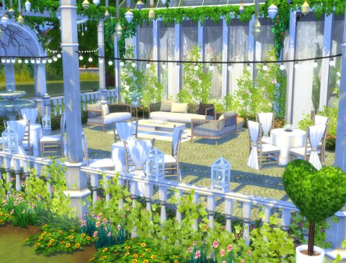 Greenhouse Wedding Venue with Boho Botanical Theme