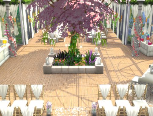 Greenhouse Wedding Venue with Boho Botanical Theme