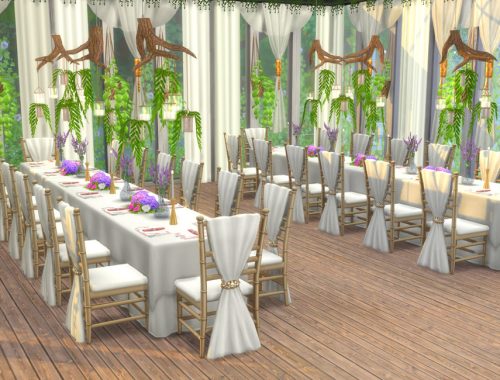 Greenhouse Wedding Venue with Boho Botanical Theme