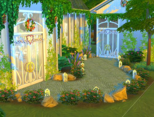 Greenhouse Wedding Venue with Boho Botanical Theme