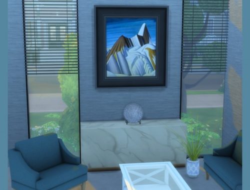 Group of Seven paintings Lawren Harris by DAJSims at Mod The Sims