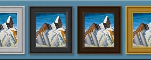 Group of Seven paintings Lawren Harris by DAJSims at Mod The Sims