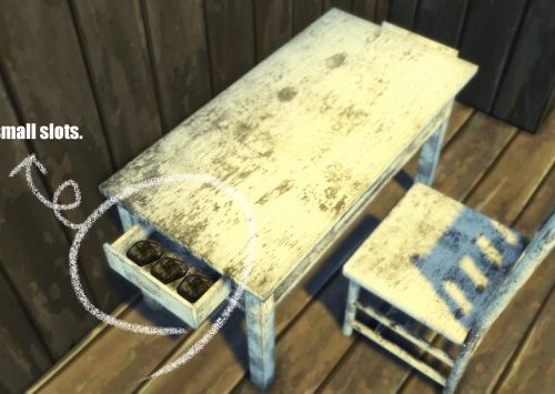 Grunge Desk & Chair at Haruinosato’s CC