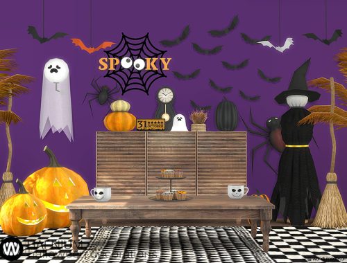 Hafnium Halloween Decorations