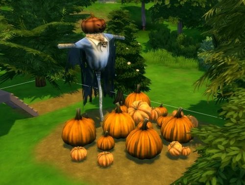 Hagrid’s hut Harry Potter builds by iSandor at Mod The Sims