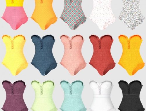 Hailee Swimsuit at Daisy Pixels