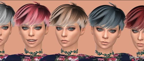 Hair 09 at All by Glaza