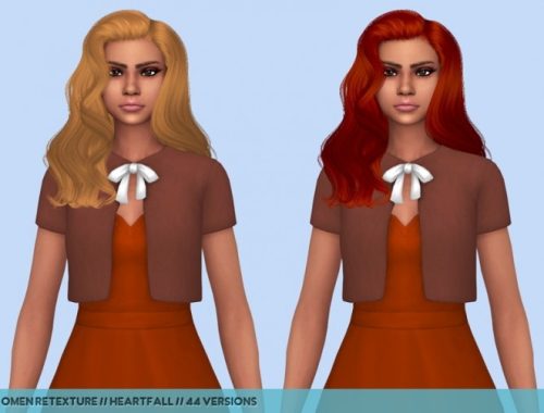 Hair retextures at Heartfall