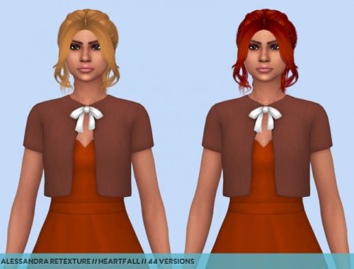 Hair retextures at Heartfall
