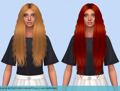 Hair retextures part 1 at Heartfall