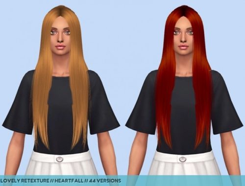 Hair retextures part 1 at Heartfall