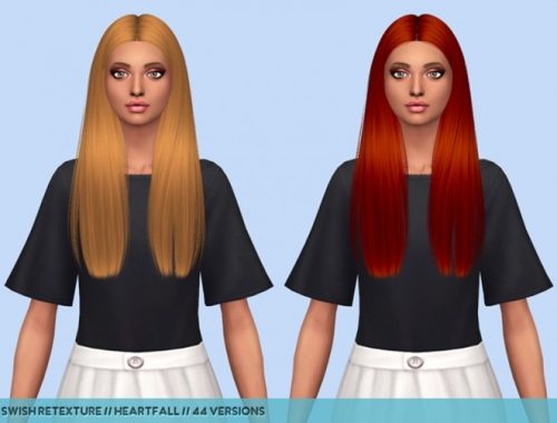 Hair retextures part 2 at Heartfall