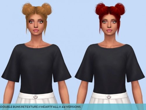 Hair retextures part 2 at Heartfall