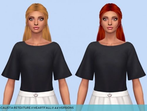 Hair retextures part 2 at Heartfall